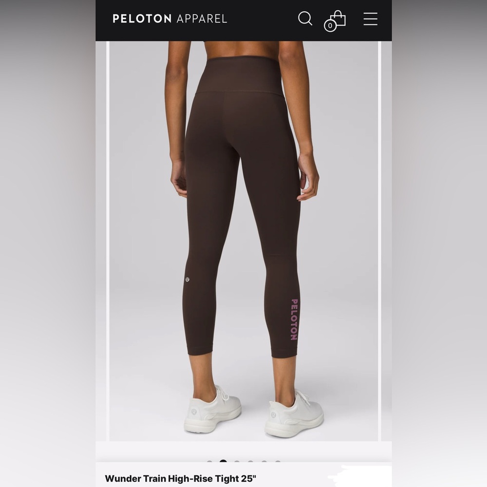 Lululemon Athletica Brown Leggings Sleek Fit
